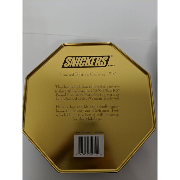 Snickers Collector Christmas Tins '97&98 - Picture 5 of 7